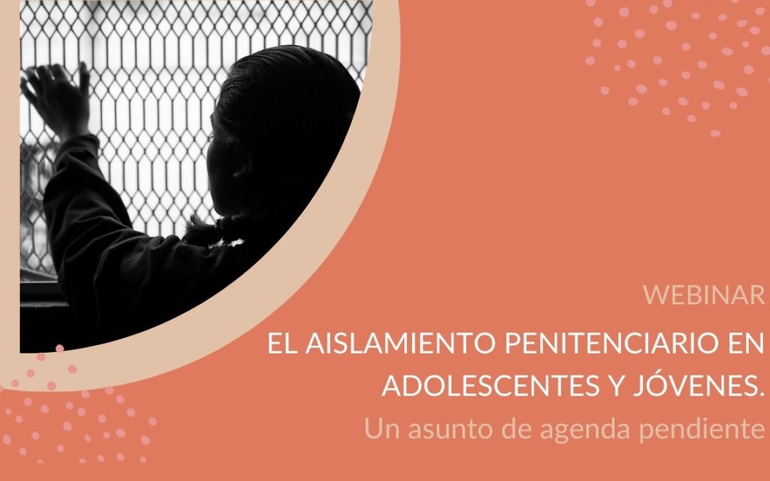 WEBINAR: El aislamiento penitenciario en adolescentes y jóvenes un asunto de agenda pendiente