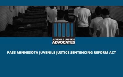 Pass Minnesota juvenile justice sentencing reform act