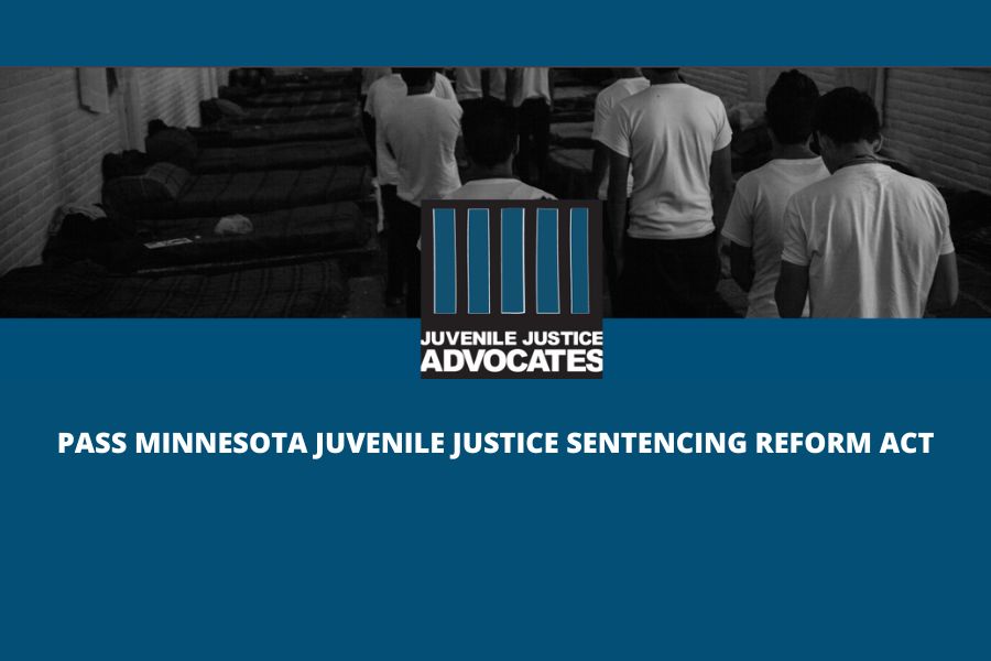 Pass Minnesota juvenile justice sentencing reform act