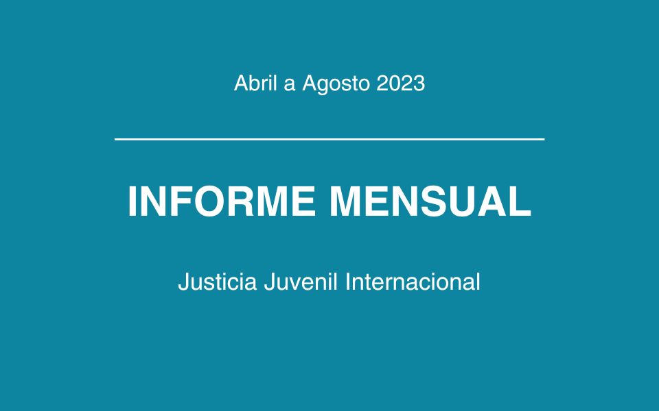 Informe mensual abril a agosto 2023