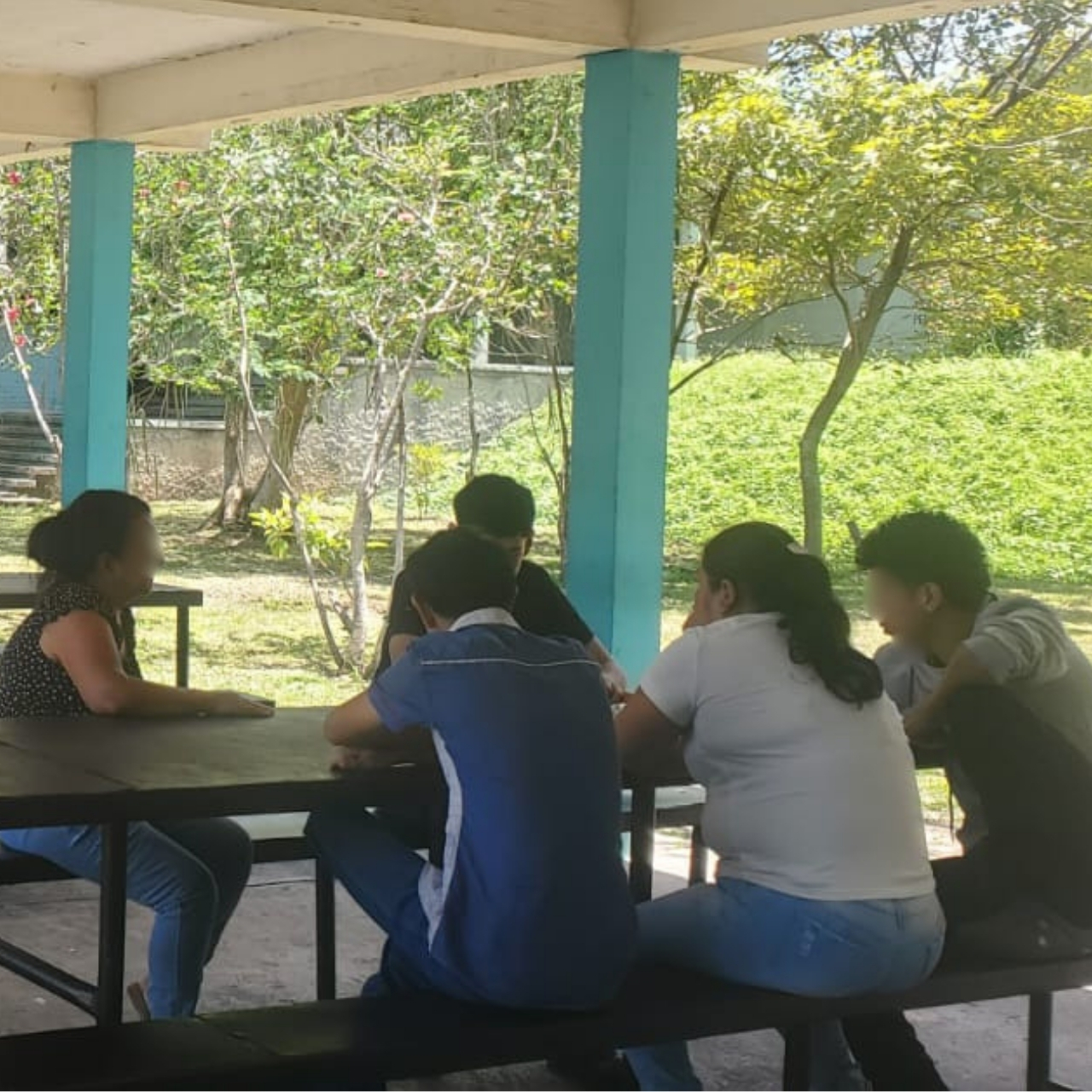 Family reunification gathering in Honduras