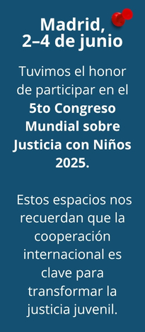 Participación de JJAI en el 5to Congreso Mundial sobre Justicia con Niños