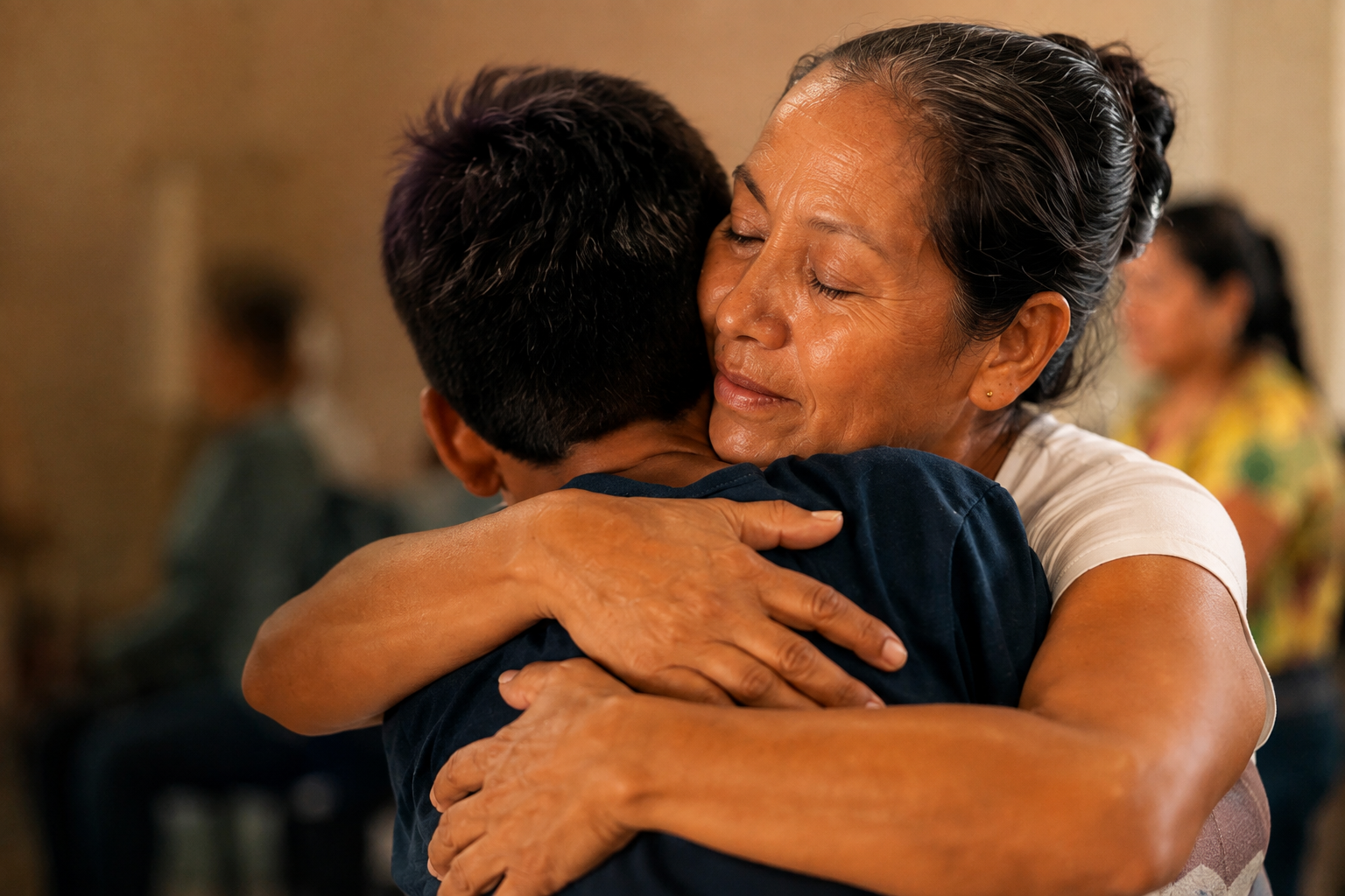 Family visit in Honduras