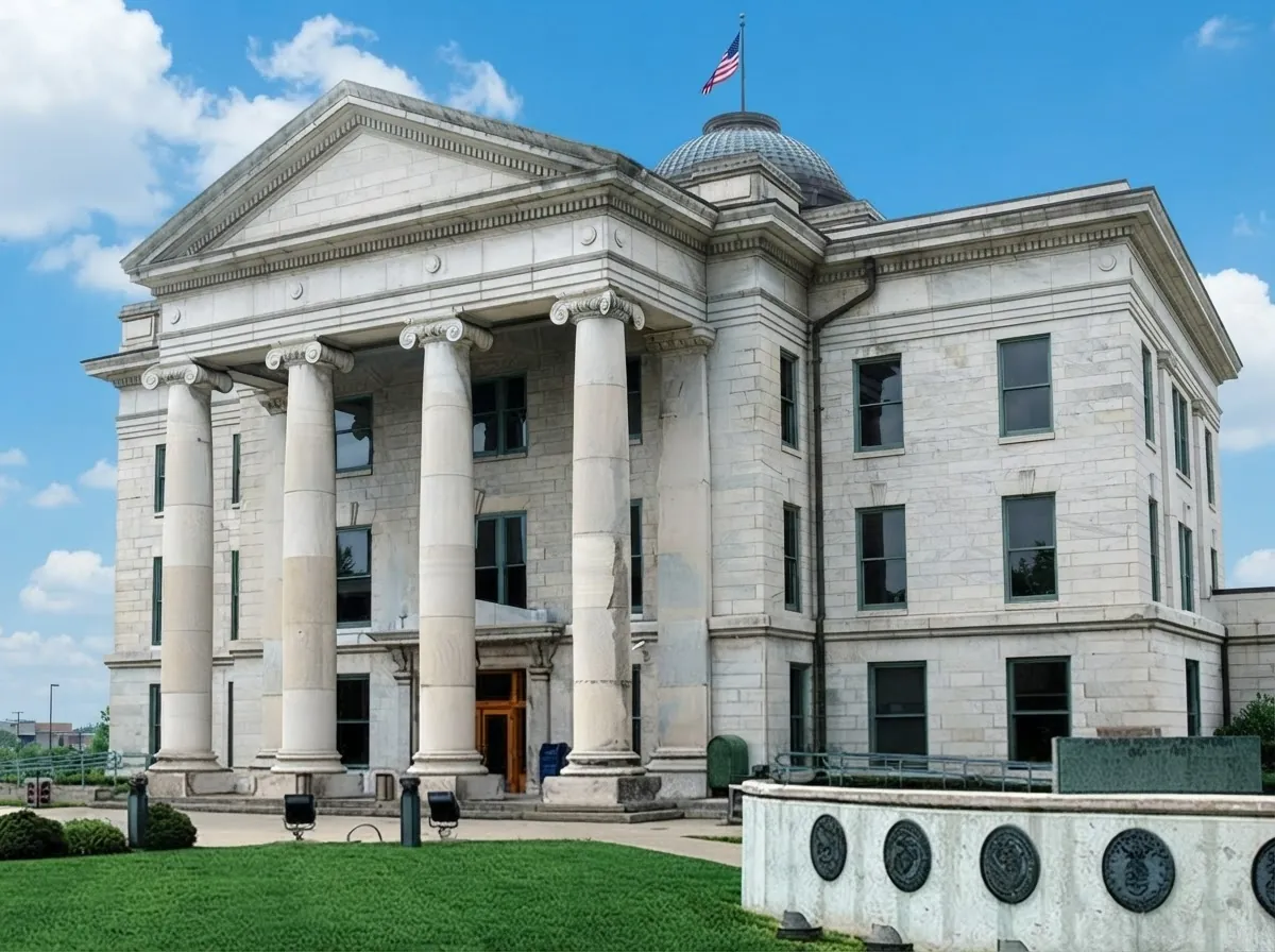 Courthouse representing the Boone County juvenile detention facility assessment