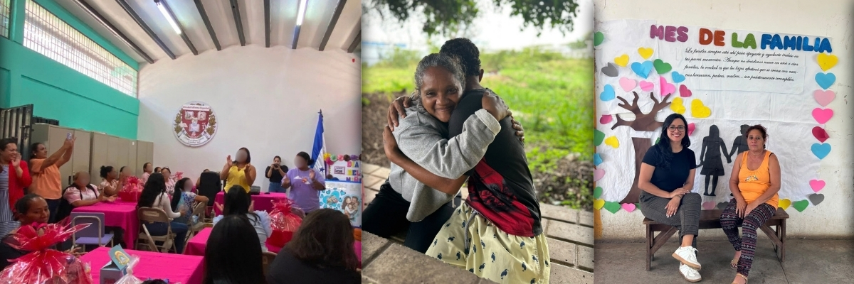 Family visits and activities supported by JJAI in Honduras.