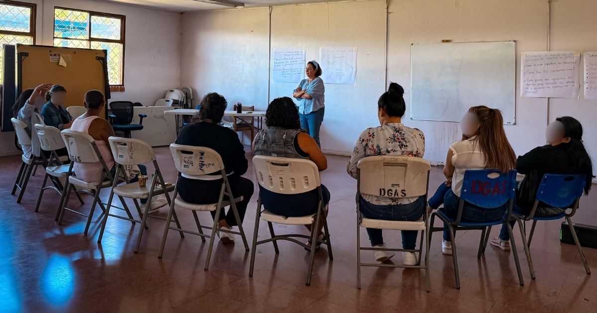 Descripción de la foto del taller
